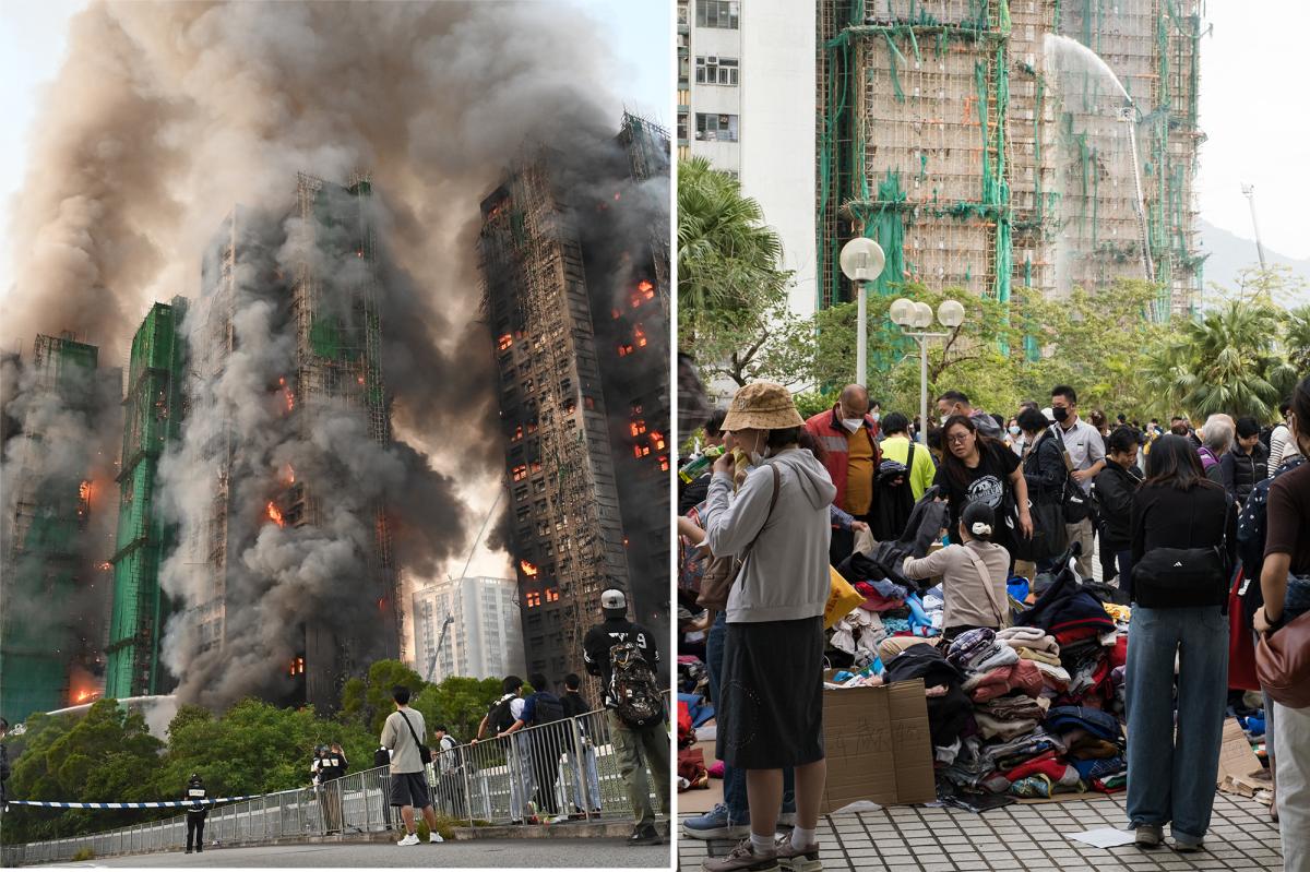 Dog saves retiree from narrowly being killed in raging Hong Kong fire...