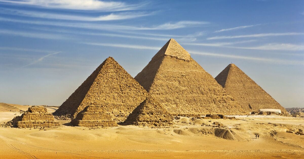 Ancient Egypt breakthrough as archaeologists uncover true shape of Giza pyramids