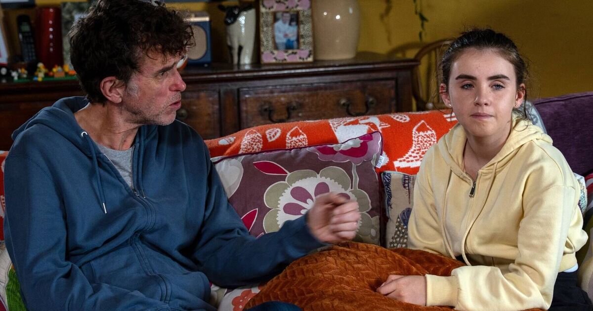 Emmerdale April Windsor's real dad 'exposed' as fans 'work out' DNA twist