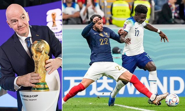 England's route to World Cup final revealed as FIFA announce format