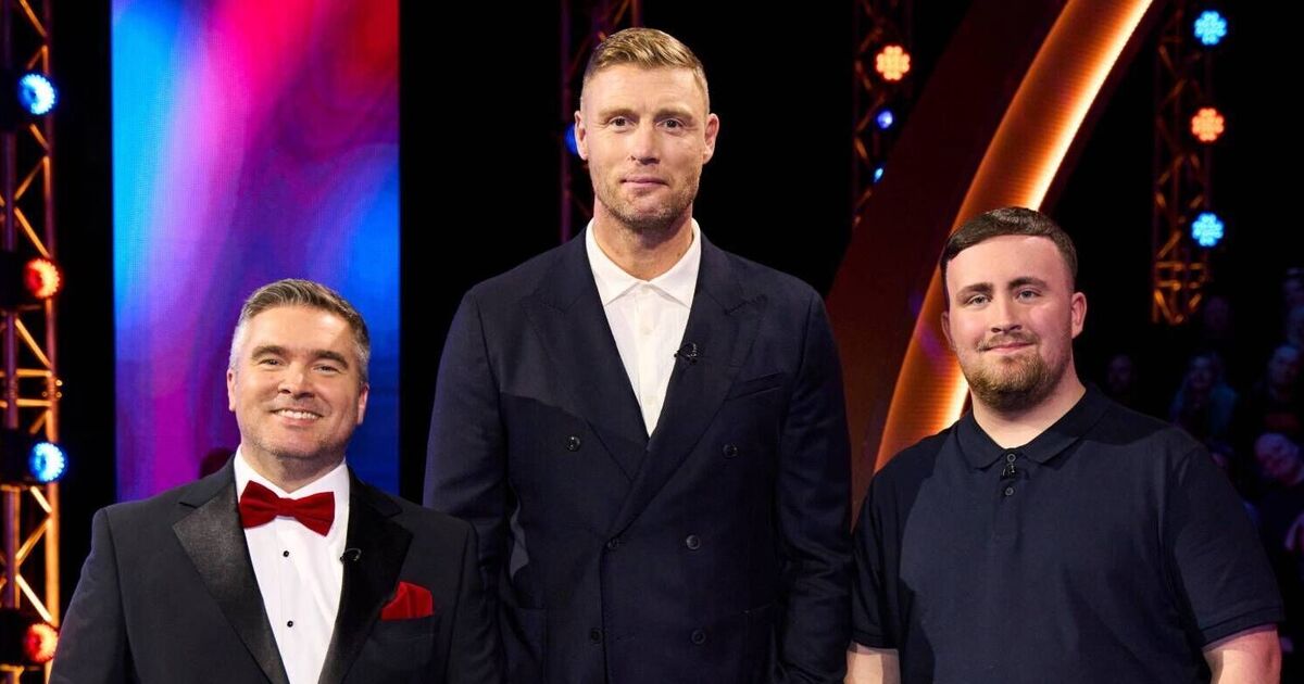 Freddie Flintoff won't be using his true name on Bullseye as he returns to TV