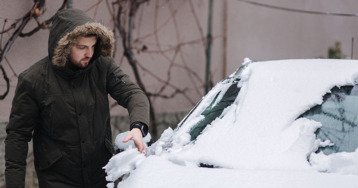 Garden tool found in most sheds helps drivers de-ice cars quickly in cold weather - The Mirror