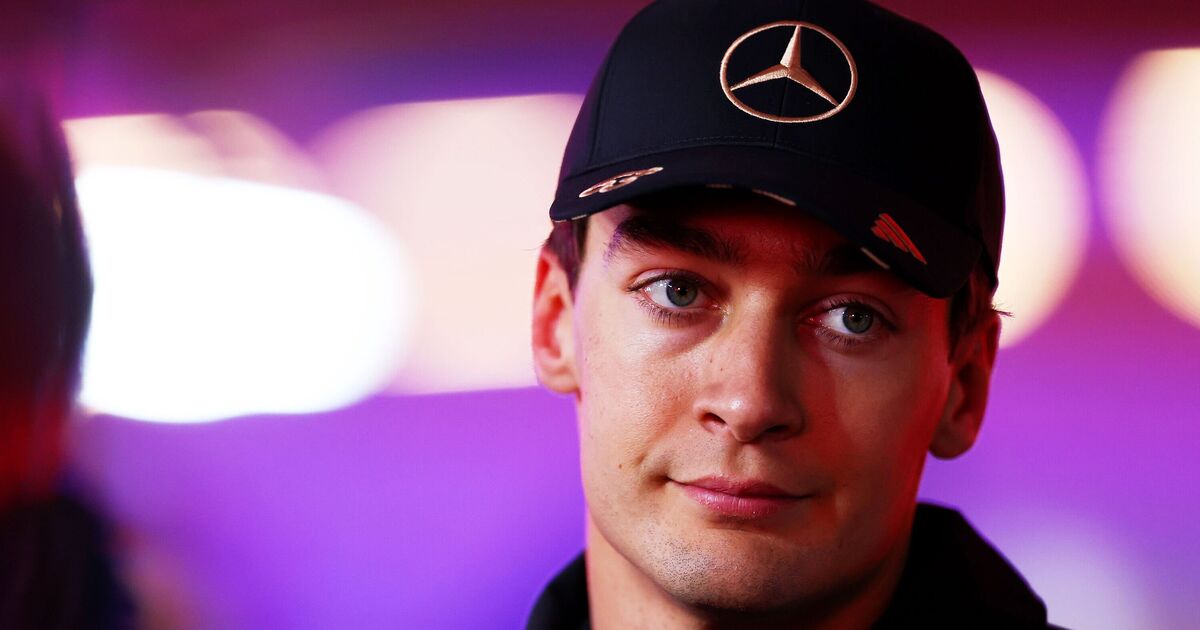 George Russell snaps at Sky F1 reporter over 'not fair' comment in Las Vegas