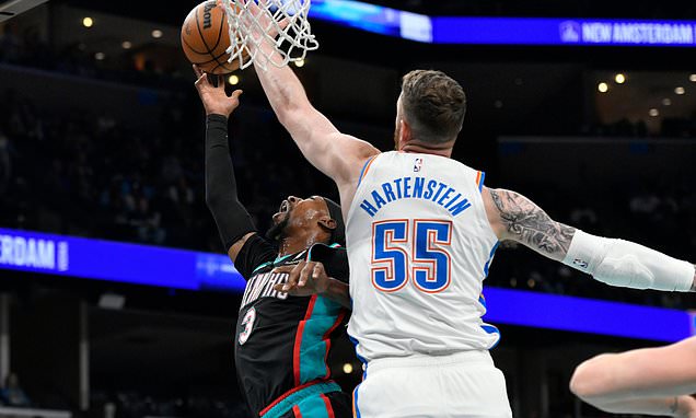 Gilgeous-Alexander scores 35 as Thunder rally in the 2nd half and...
