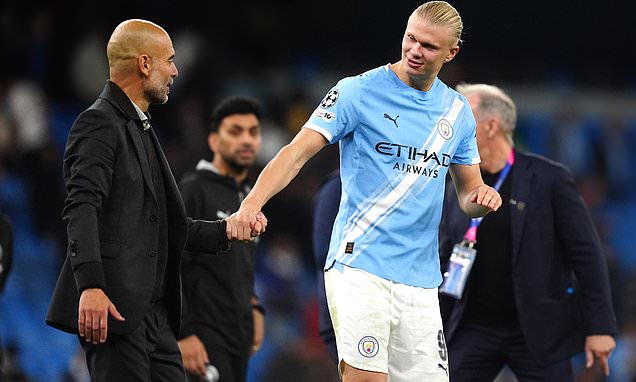 Erling Haaland 'not tired of scoring´ but Pep Guardiola calls for...