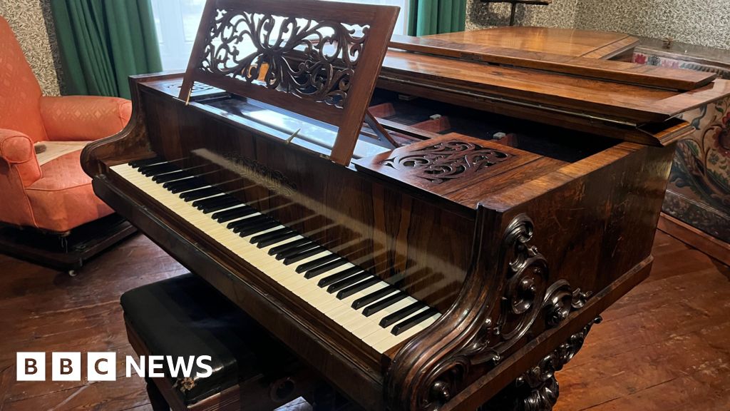 Gustav Holst's piano up for adoption in Cheltenham