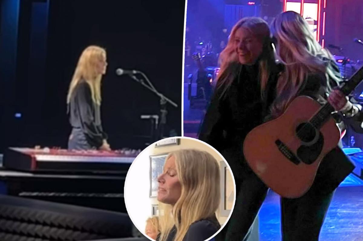Gwyneth Paltrow gives surprise performance at Grand Ole Opry 100-year...