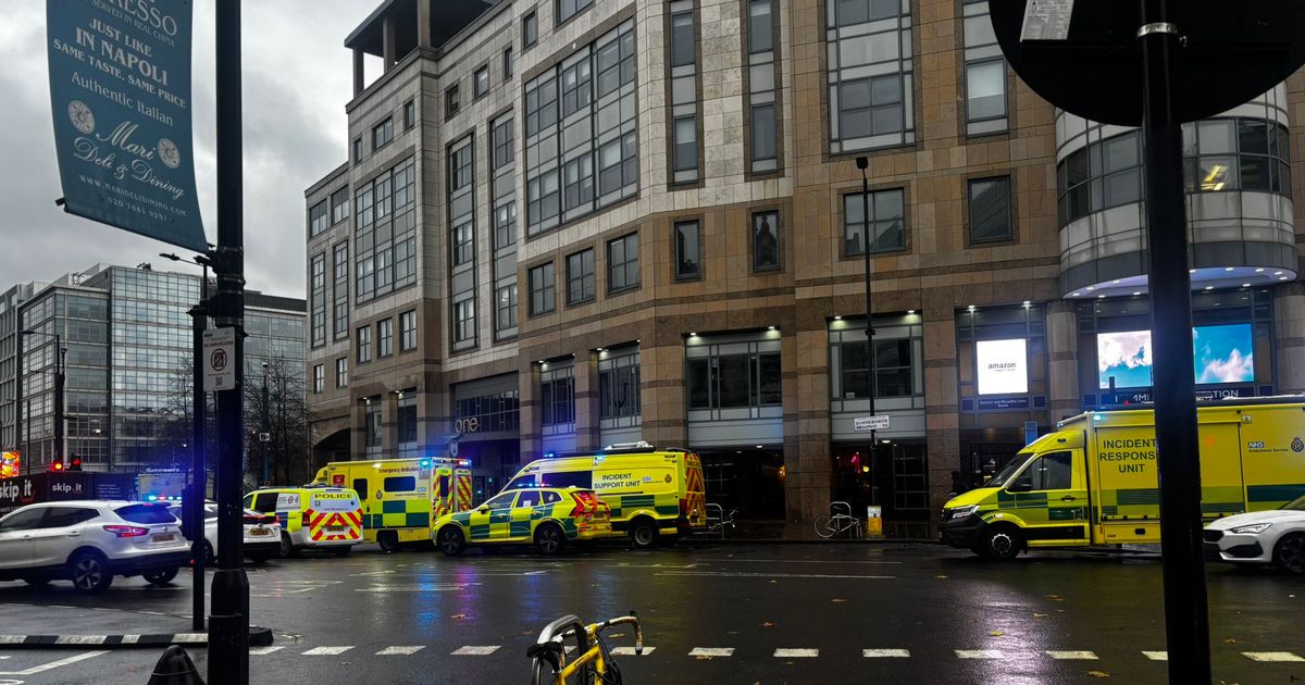Cops and medics swarm tube station after horror incident on track