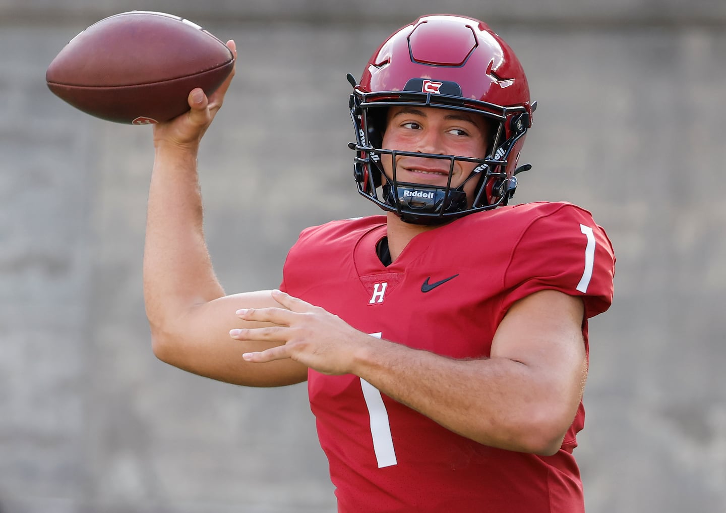 Jaden Craig sets Harvard career TD passing record as Crimson down Dartmouth to stay unbeaten - The Boston Globe