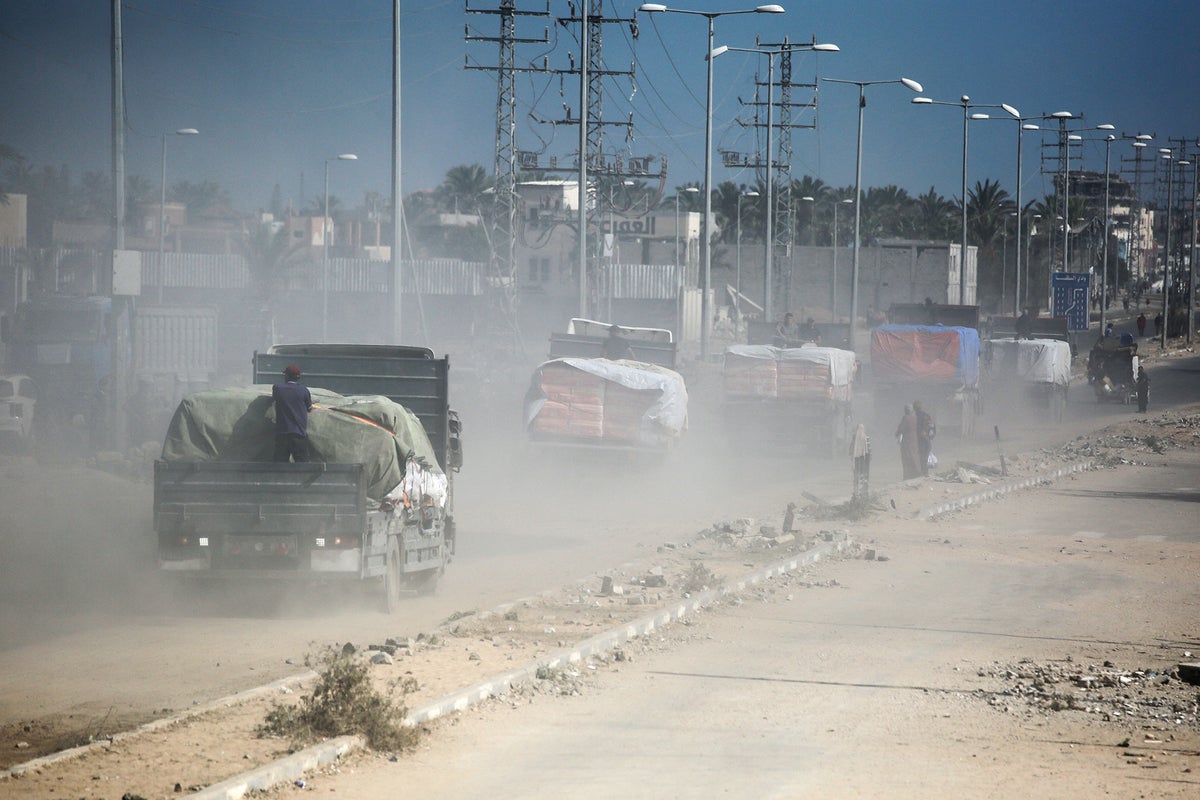 Israel accused of blocking '10,000 truckloads' of aid month after Trump's ceasefire