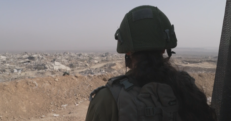 Israeli military brings CBS News to the edge of its control in Gaza, where destruction and uncertainty linger