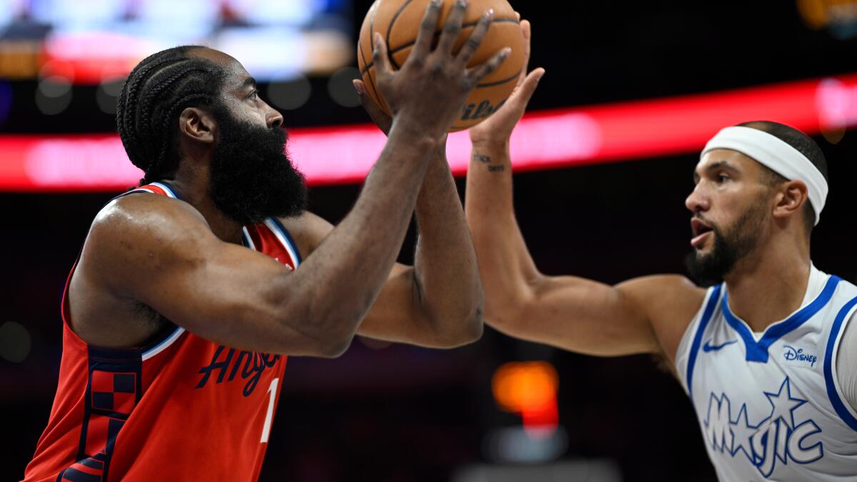 James Harden scores 31 but Magic rout the Clippers