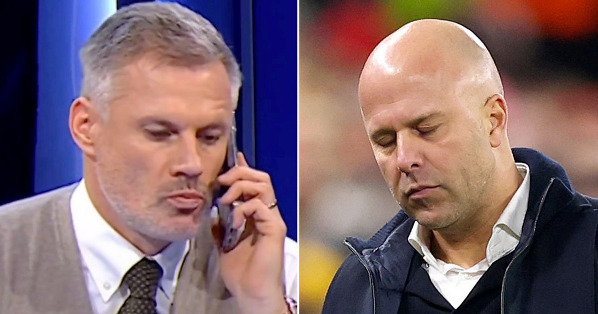 Jamie Carragher accuses Arne Slot of 'sackable offence' in explosive off-air phone call - The Mirror