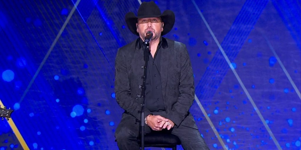 Jason Aldean delivers powerful performance at FOX Nation Patriot Awards after emotional tribute