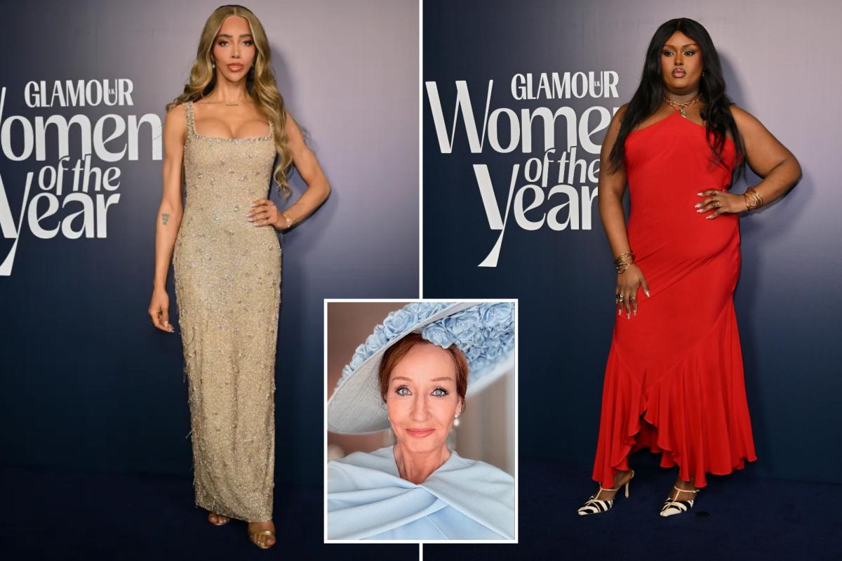 JK Rowling leads outrage after Glamour UK names group of trans...