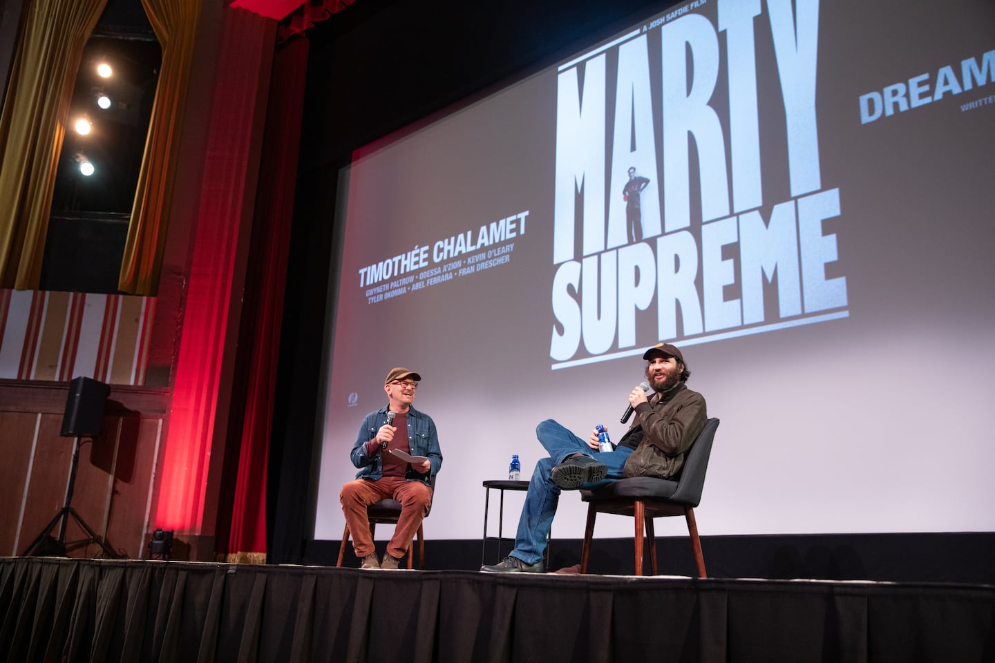 BU alum Josh Safdie introduces local student filmmakers to 'Marty Supreme' at Coolidge Corner Theatre - The Boston Globe