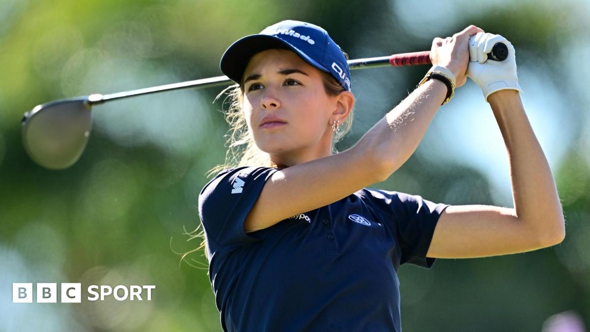 Kai Trump: US President's grandaughter last after first round on LPGA debut