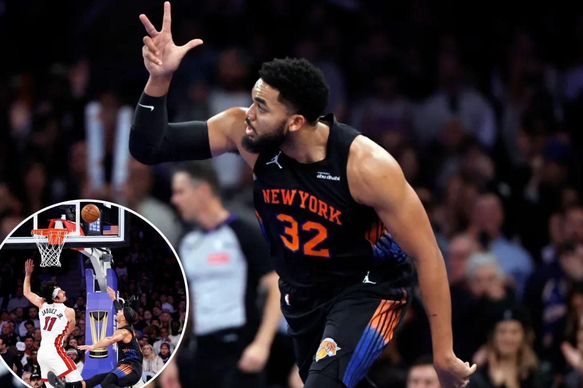 Karl-Anthony Towns, Landry Shamet power Jalen Brunson-less Knicks...