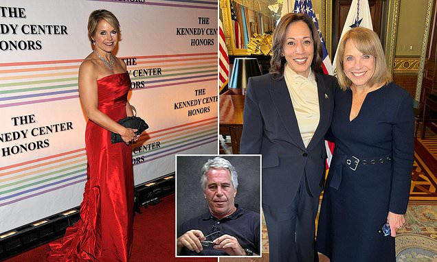 Katie Couric faces mounting criticism for cozying up to Epstein