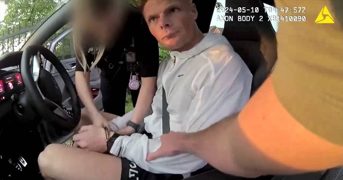 Moment drugs kingpin is caught by cops - bringing luxury lifestyle crashing down - Daily Star