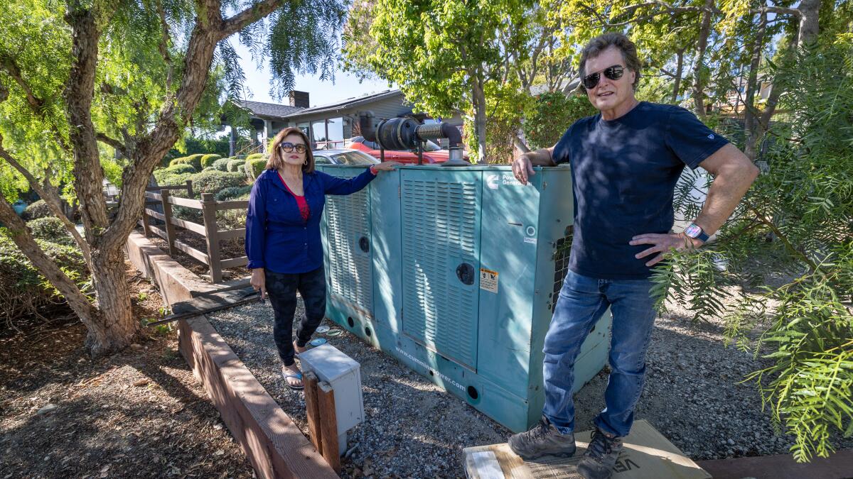 A scenic L.A. suburb with ocean views went off grid. How are residents surviving?