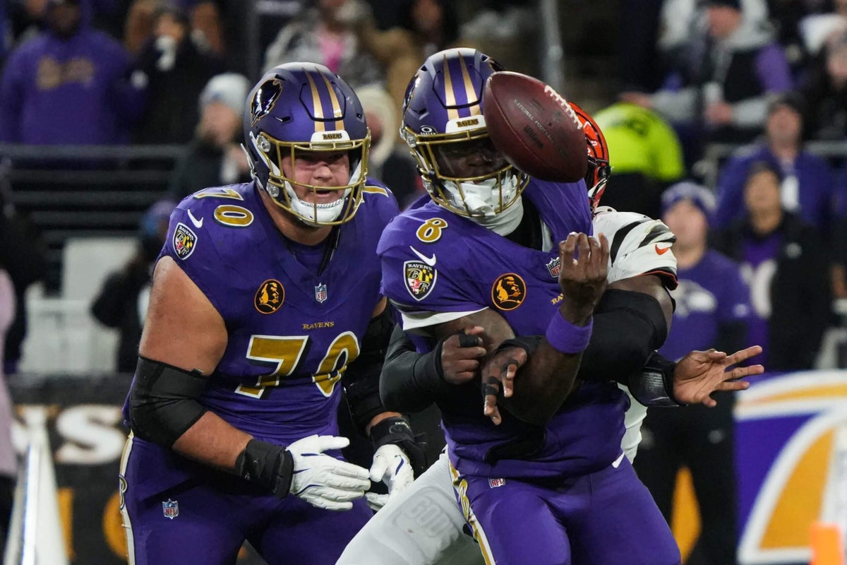 Lamar Jackson looks like a shell of himself. And he's ticked off about it.