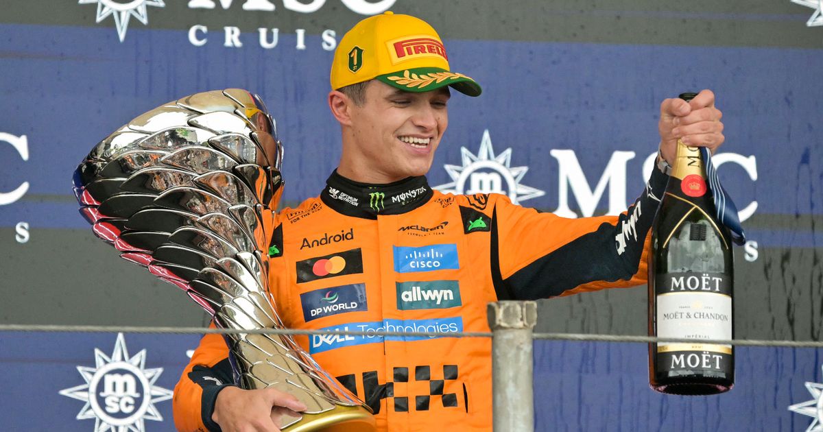 Lando Norris dedicates Brazilian GP win to beloved F1 mentor - 'He'd be very proud' - The Mirror