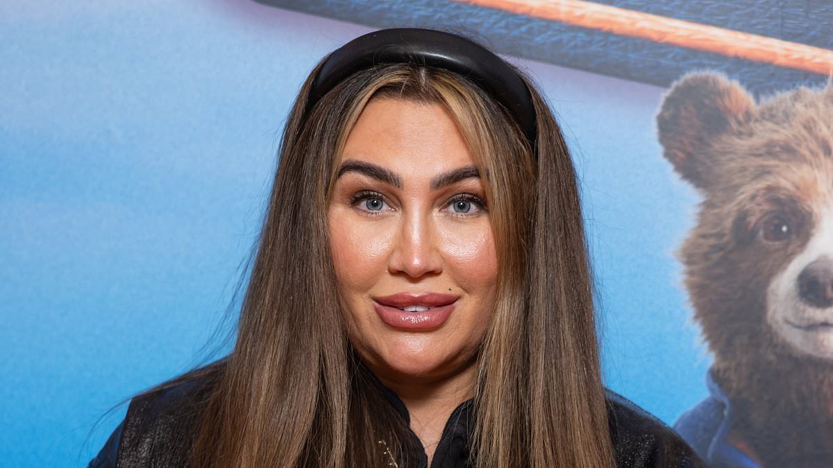 Lauren Goodger makes a rare appearance with daughter Larose