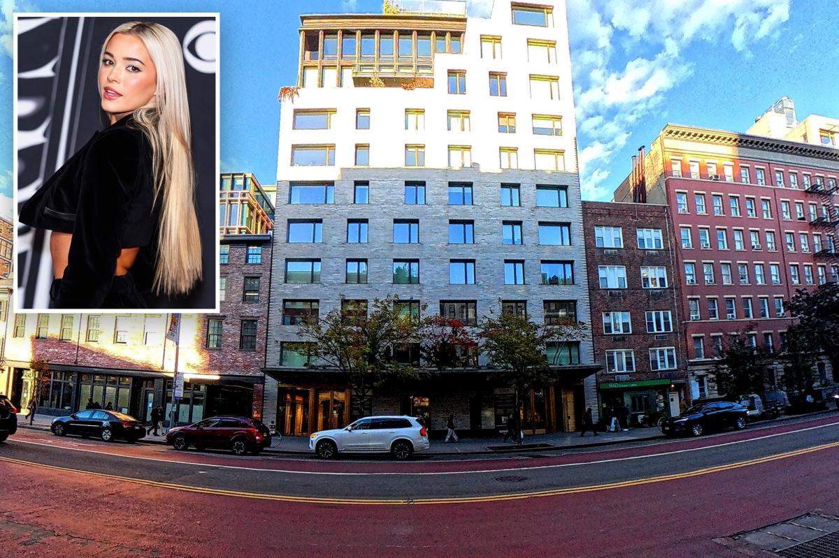 Livvy Dunne's just another famous face in West Village after her...
