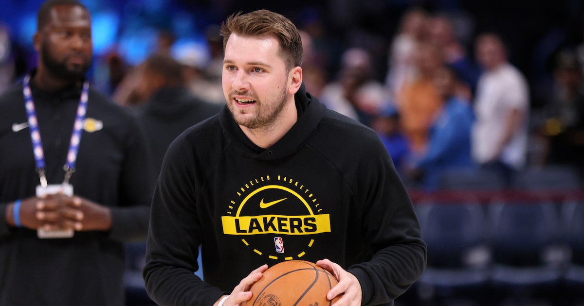 Luka Doncic is in Los Angeles now, but he's still keeping an eye on the Dallas Cowboys