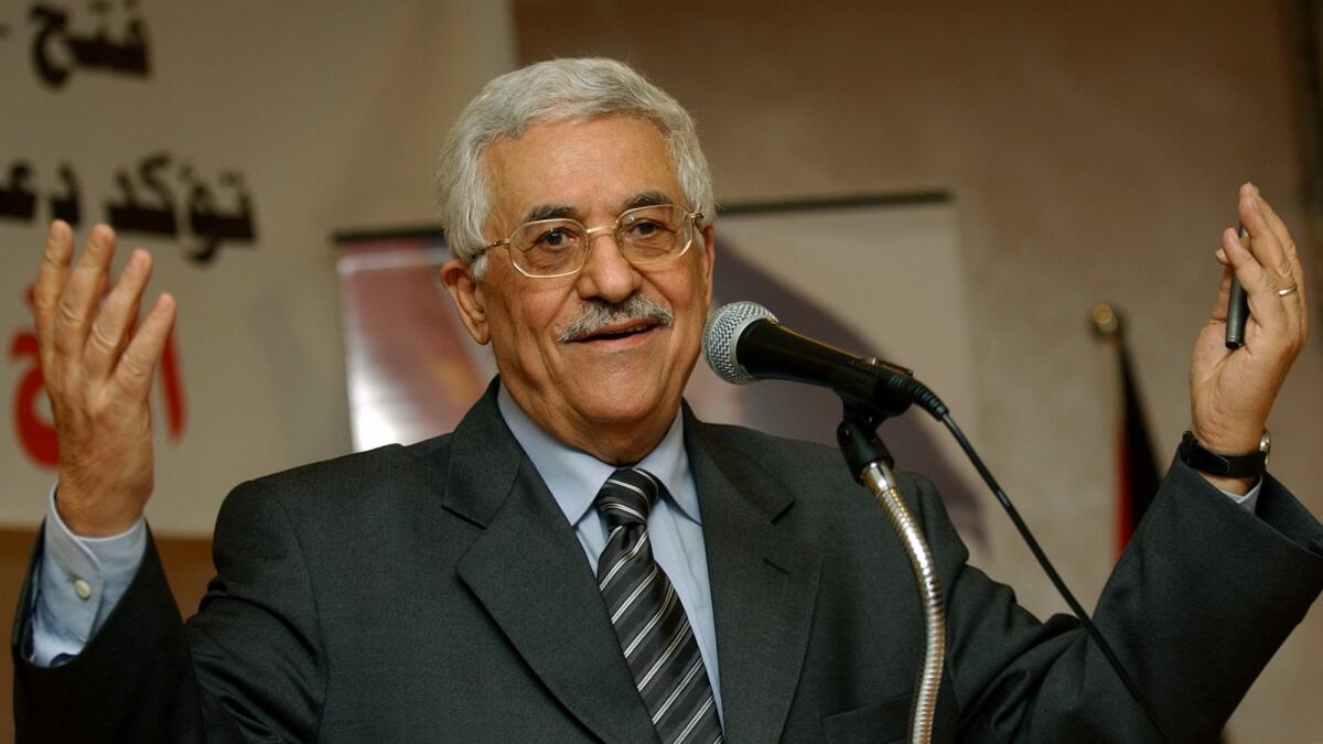 At 90, politically crippled Palestinian leader Abbas struggles for a role in Gaza