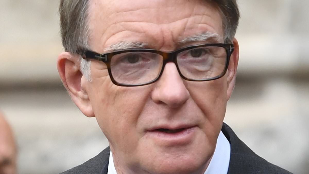 Mandelson gives up Oxford honour over Jeffrey Epstein links