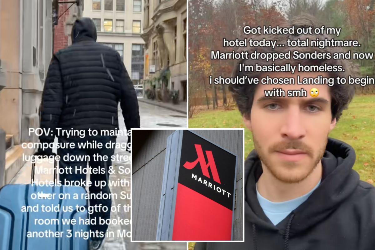 Marriott guests left 'homeless' as rental company Sonder abruptly...