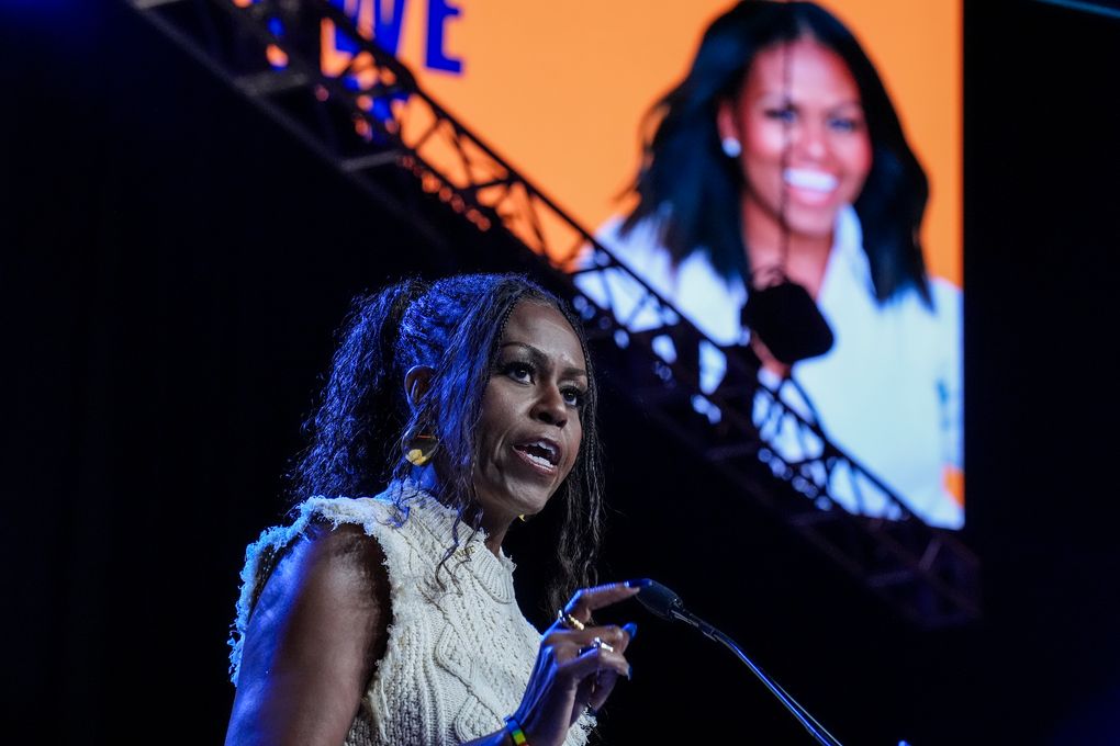 Michelle Obama says America is 'not ready' for a female president