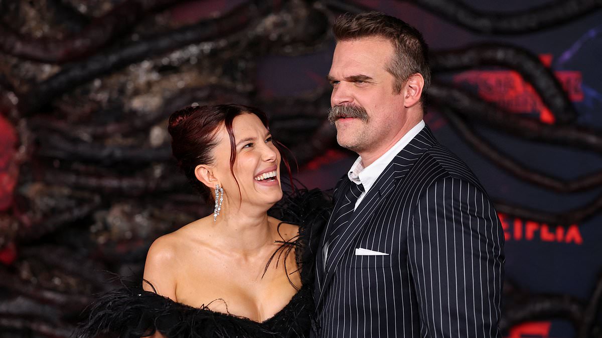 Millie Bobby Brown says she 'felt safe' with David Harbour