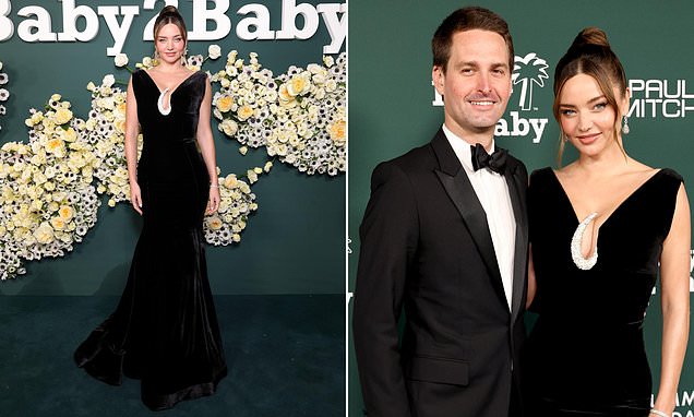 Miranda Kerr reveals most stunning look yet with husband Evan Spiegel