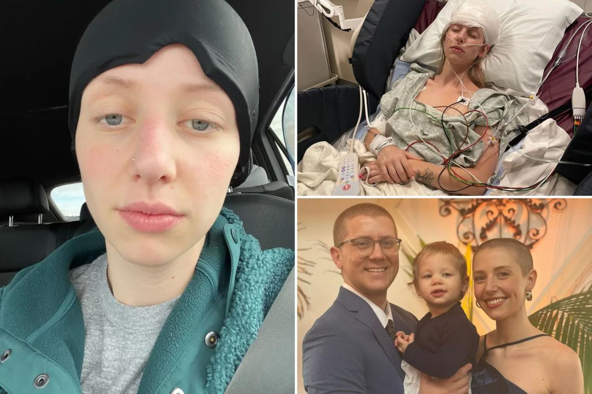 Mom diagnosed with brain cancer after arm tingle was dismissed as...