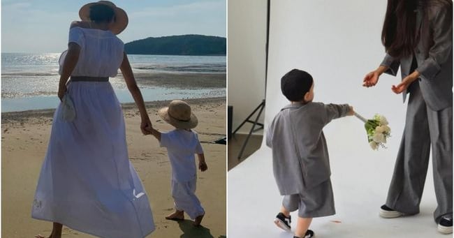 Moon Gabi Closes SNS Comments After Revealing Jung Woo-sung's Son