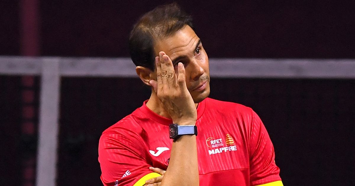 Rafael Nadal moved to tears after Novak Djokovic, Roger Federer and Andy Murray tribute - The Mirror