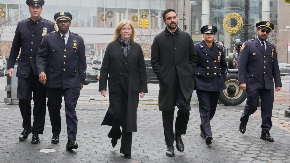 New York Mayor-elect Mamdani says the city's current police commissioner will stay on the job