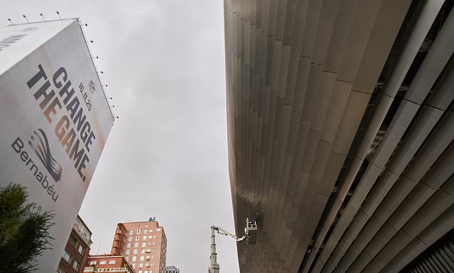 NFL closes its European tour at Real Madrid's Bernabeu, which has...