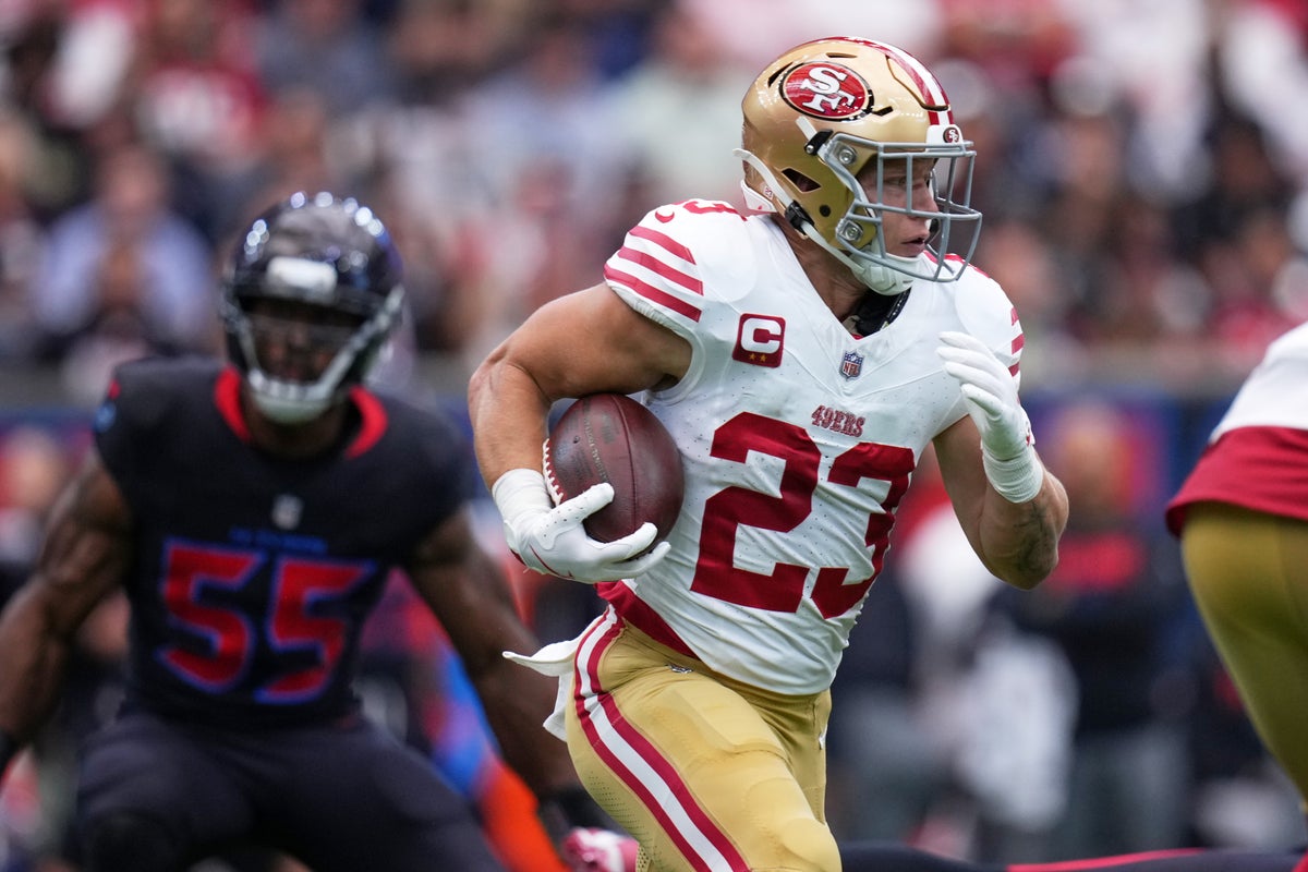 Christian McCaffrey and Jim Harbaugh are among 32 nominees for the NFL's Salute to Service award