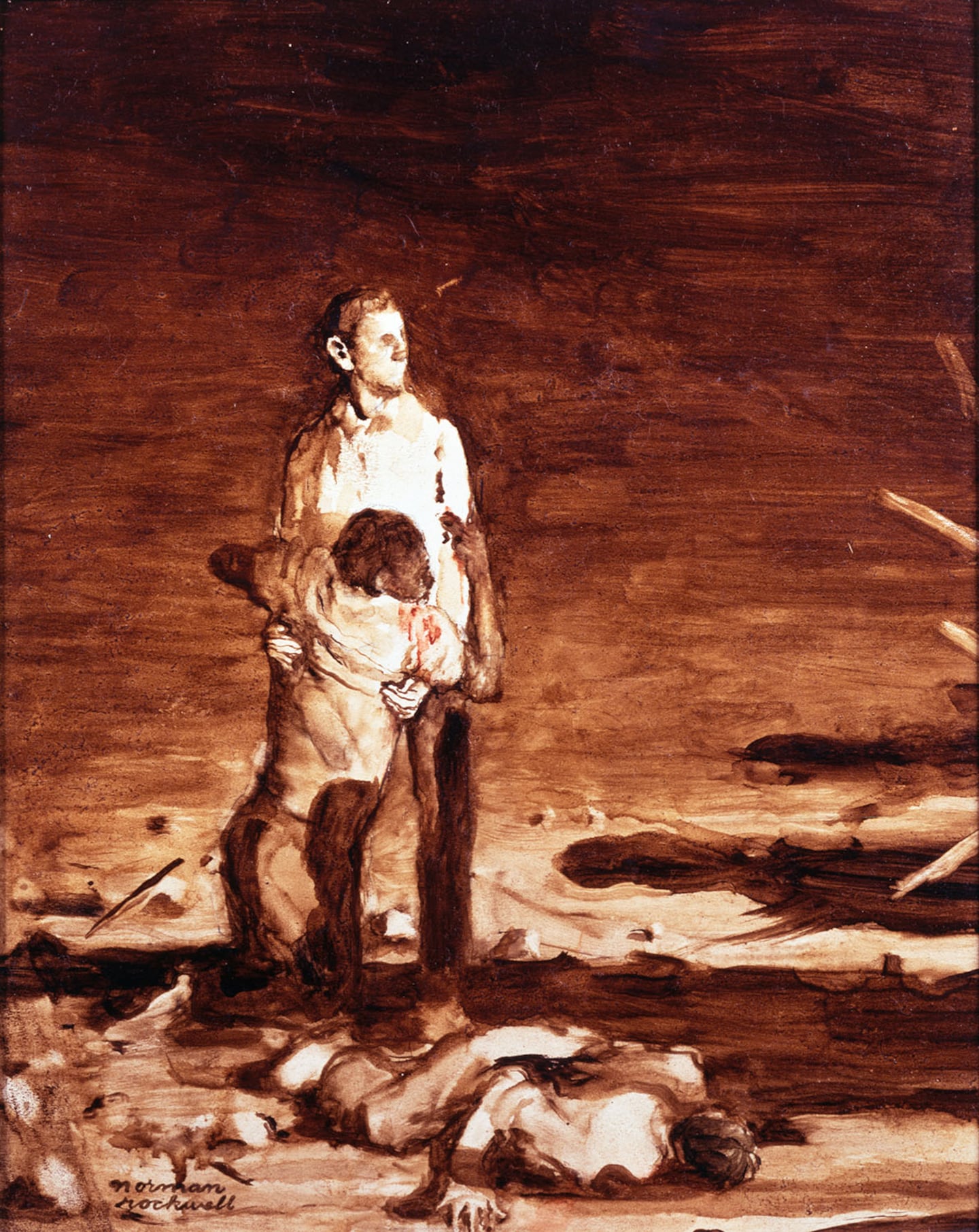 What about the Norman Rockwell who painted 'Murder in Mississippi'? - The Boston Globe