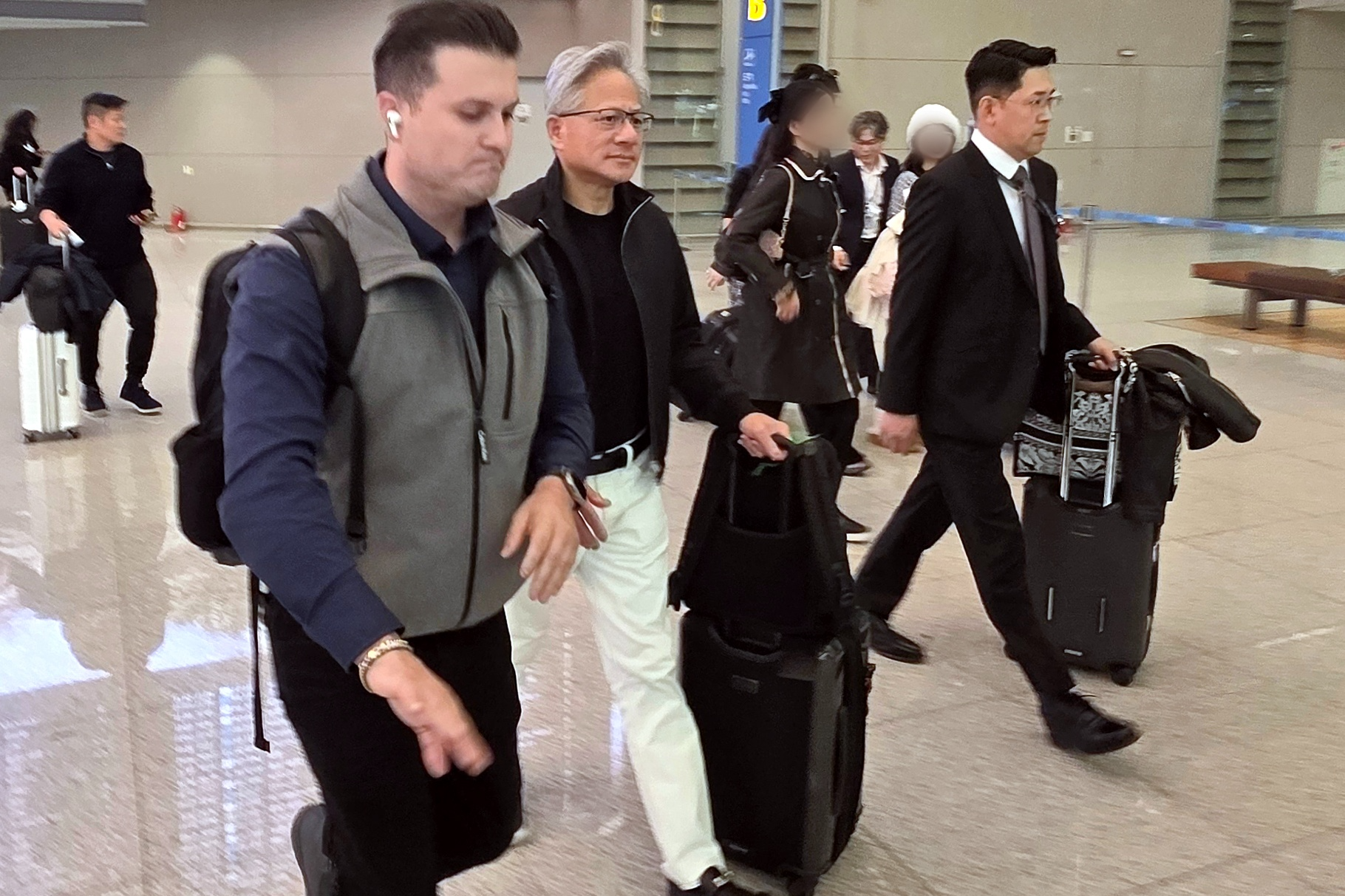 Nvidia chief arrives in Korea for APEC business event - The Korea Times
