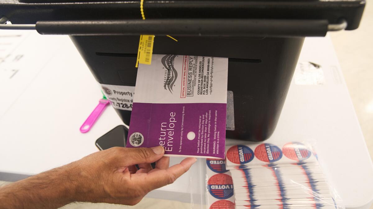 California voters head to the polls to decide anti-Trump, pro-Democrat ballot measure