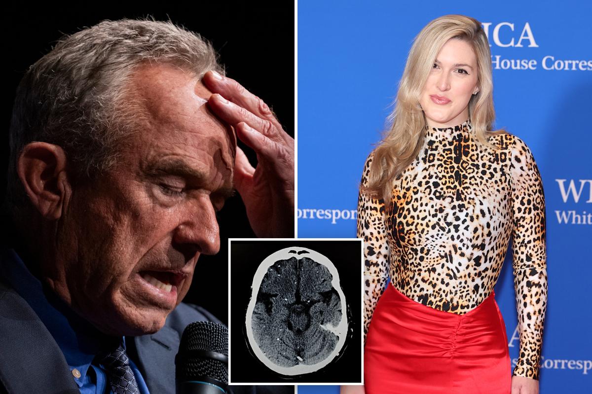 Olivia Nuzzi's concern over lover RFK Jr.'s brain worm had him...