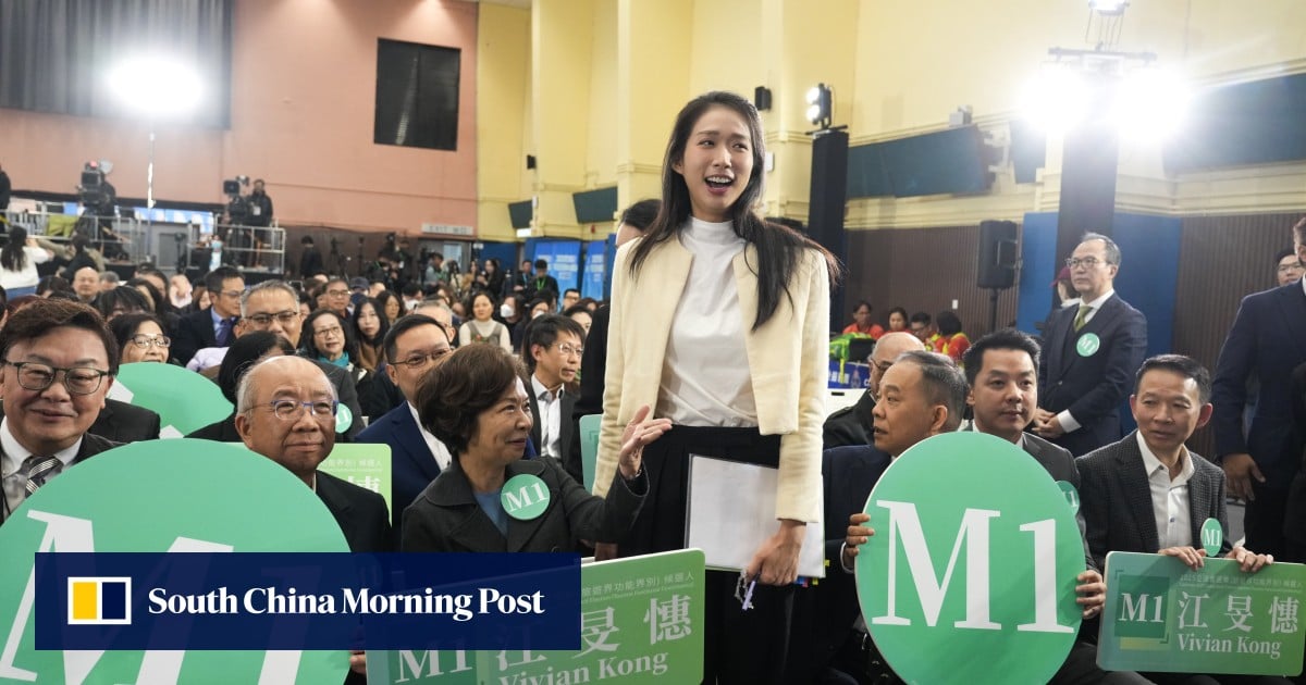 Olympian Vivian Kong parries jabs with 'fighting spirit' in Hong Kong poll race