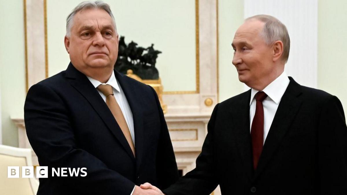 Hungary's Orban defies EU partners and meets Putin again in Moscow