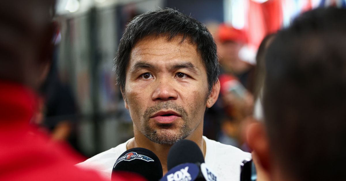 Manny Pacquiao confirms Floyd Mayweather rematch talks 10 years on from first bout - The Mirror