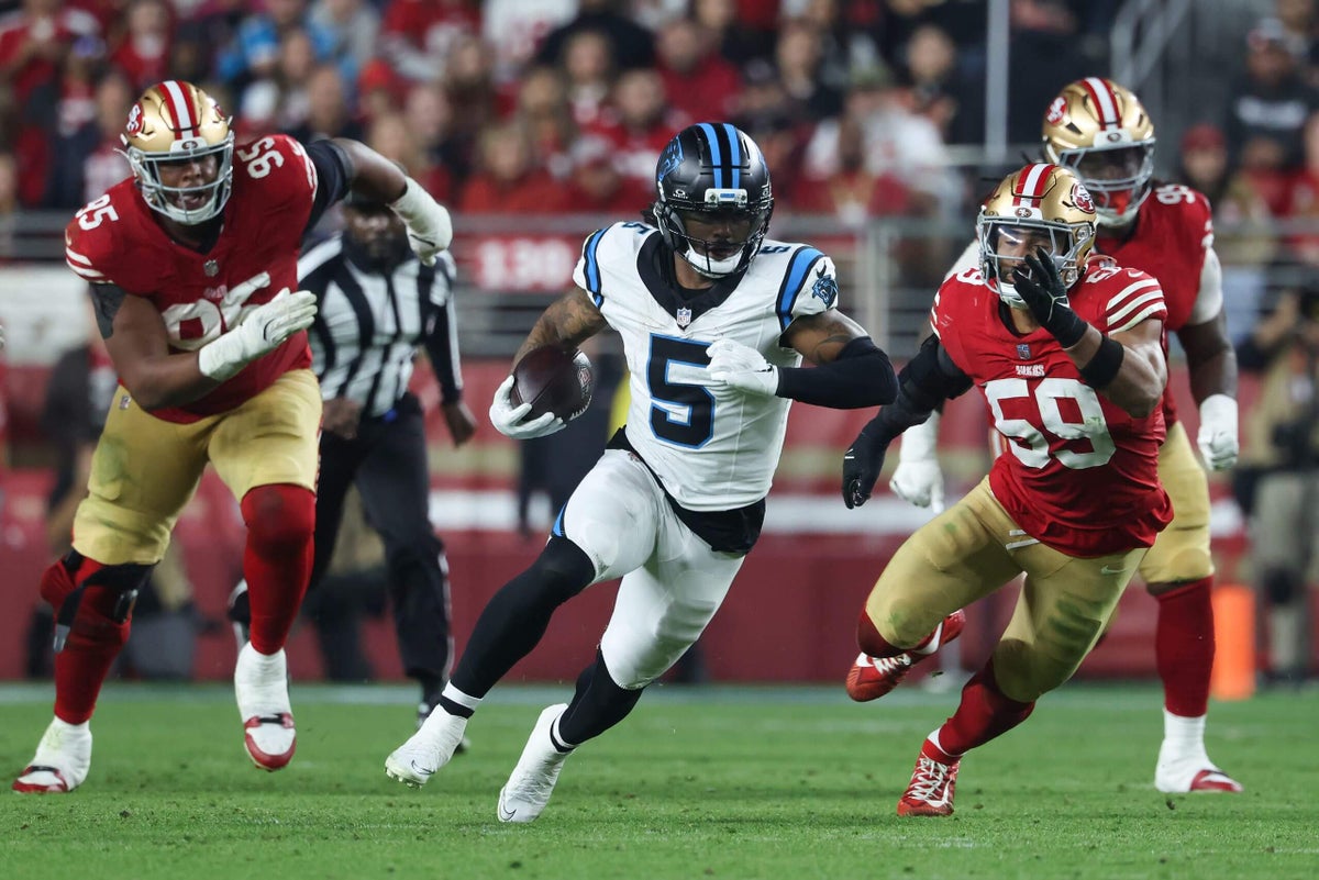 Confused by the Panthers' pass-heavy play calls vs. 49ers? Rico Dowdle probably was, too